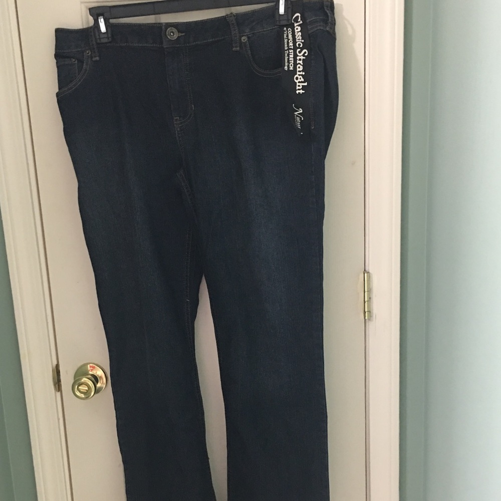 Natural Reflections ladies straight leg jeans